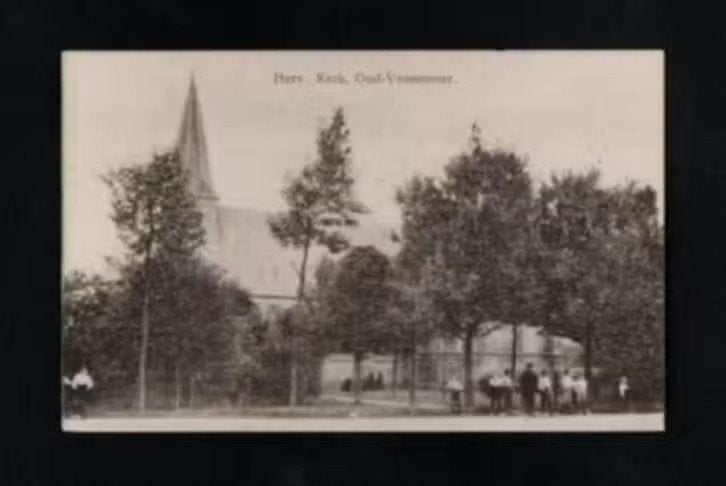 Oud-Vossemeer Herv. Kerk Volk., Ophalen of Verzenden, Voor 1920, Ongelopen, Zeeland