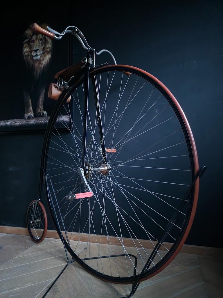 Nette Velocipede | Hoge Bi | Penny Farthing | antiek vintage, 59 cm of meer, Ophalen of Verzenden