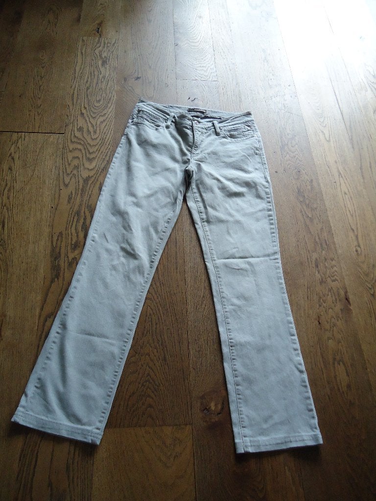 Grijze Cambio stretch spijkerbroek maat 40, Cambio, Ophalen of Verzenden, W30 - W32 (confectie 38/40), Grijs