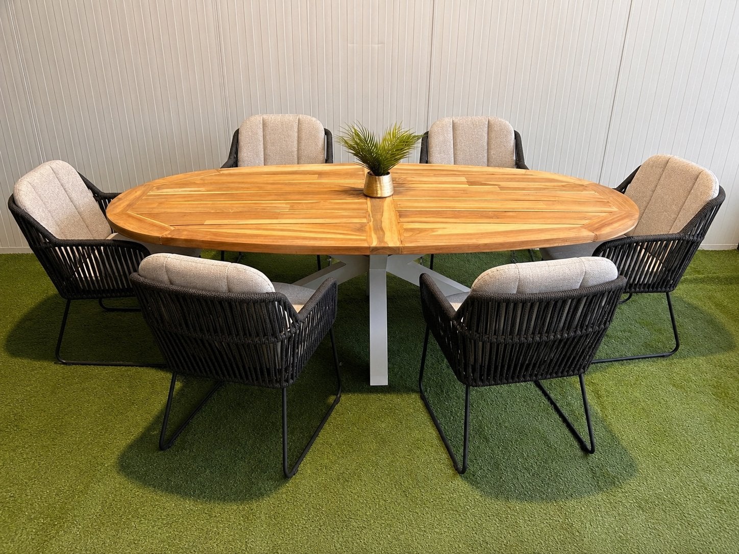 Lifestyle Bradford tuinset met Lissabon dining stoelen