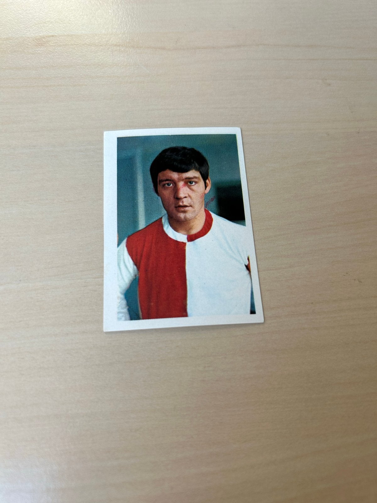 Vanderhout Feijenoord Plaatje Theo Lazaroms Voetbalplaatje, Ophalen of Verzenden, Zo goed als nieuw, Plaatje