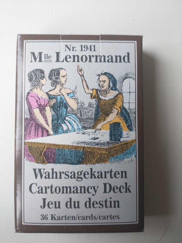 Lenormand-waarzegkaarten nr. 1941, Verzamelen, Speelkaarten, Jokers en Kwartetten, Ophalen of Verzenden, Zo goed als nieuw, Kwartet(ten)