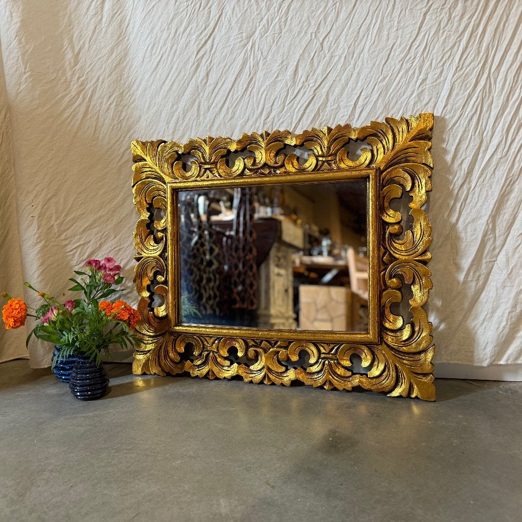 barok spiegel goud - lijst 80 x 65 cm - Gratis bezorgd, TTM Wonen, Meubels – (Perzische) Tapijten en Woonaccessoires, Taag 63, 2491 CS, Den Haag (Forepark)