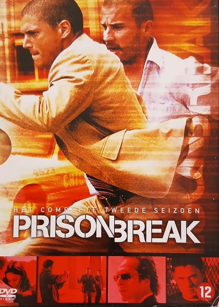 Prison break 1.2.3.4 plus the final break pakket 476, 1980 tot heden, Ophalen of Verzenden, Zo goed als nieuw, Actie en Avontuur