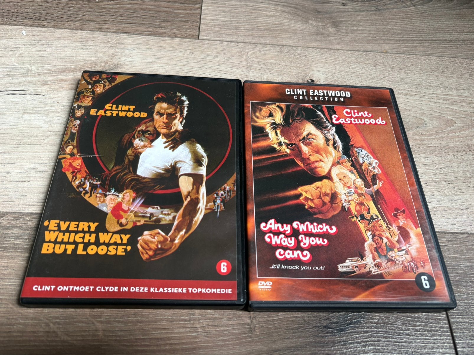 Every Which Way but Loose en Any Which Way you Can, Cd's en Dvd's, Alle leeftijden, Ophalen of Verzenden, Zo goed als nieuw