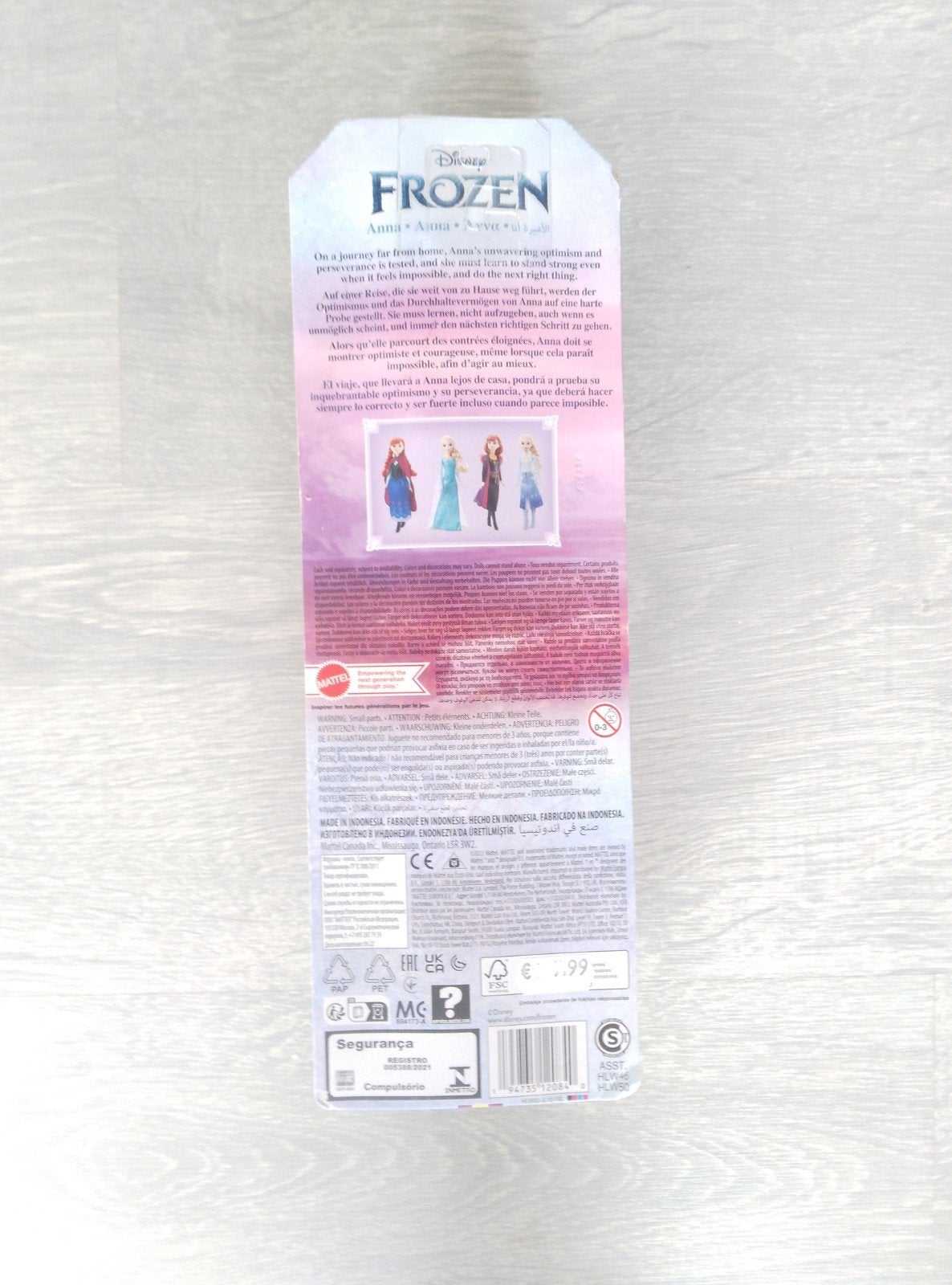 frozen barbie, Ophalen of Verzenden