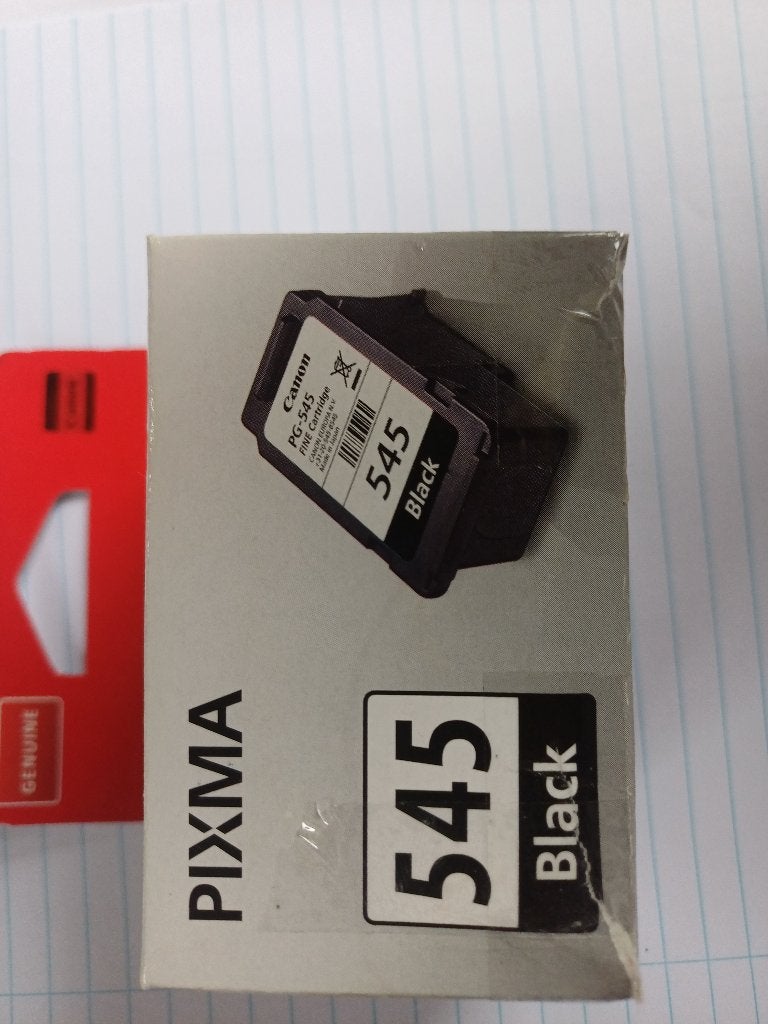 Canon PG-545 Zwarte Inktcartridge - Nieuw in verpakking, Computers en Software, Info@canon.nl, Canon, Cartridge, 30-2, Shimomaruko 3-chome, Ohta-ku, Tokyo 146-8501, Japan