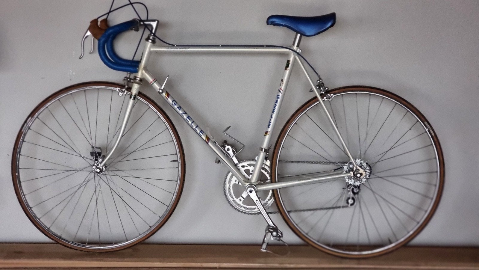 Vintage Wielrenfiets Racefiets Gazelle Champion Mondial 1980, Fietsen en Brommers, Fietsen | Racefietsen, Ophalen