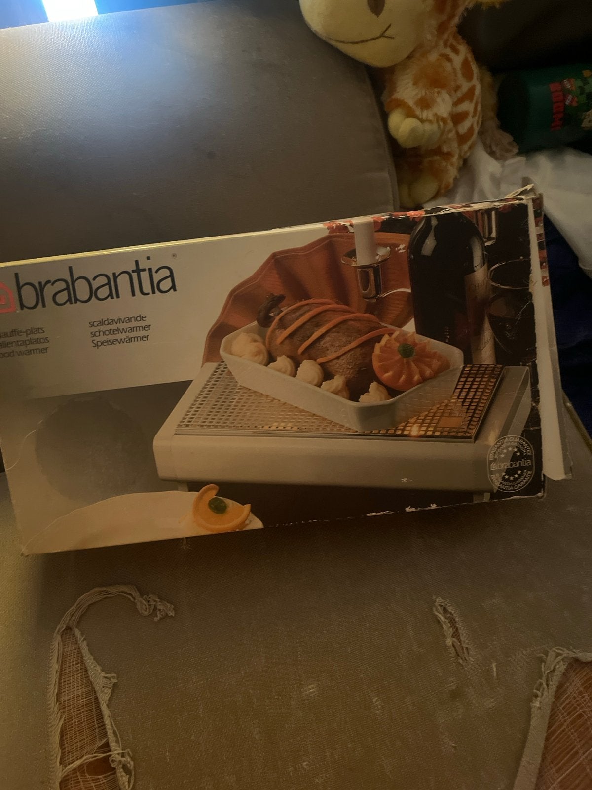 Brabantia Schotelwarmer / Voedselwarmer, Ophalen, Nieuw