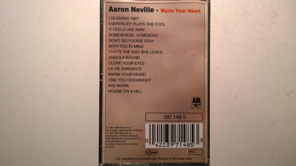 Aaron Neville - Warm Your Heart (DCC), Cd's en Dvd's, Cassettebandjes, Luiksingel 25 1066JH Amsterdam, Sales@cddealer.nl, Ophalen of Verzenden