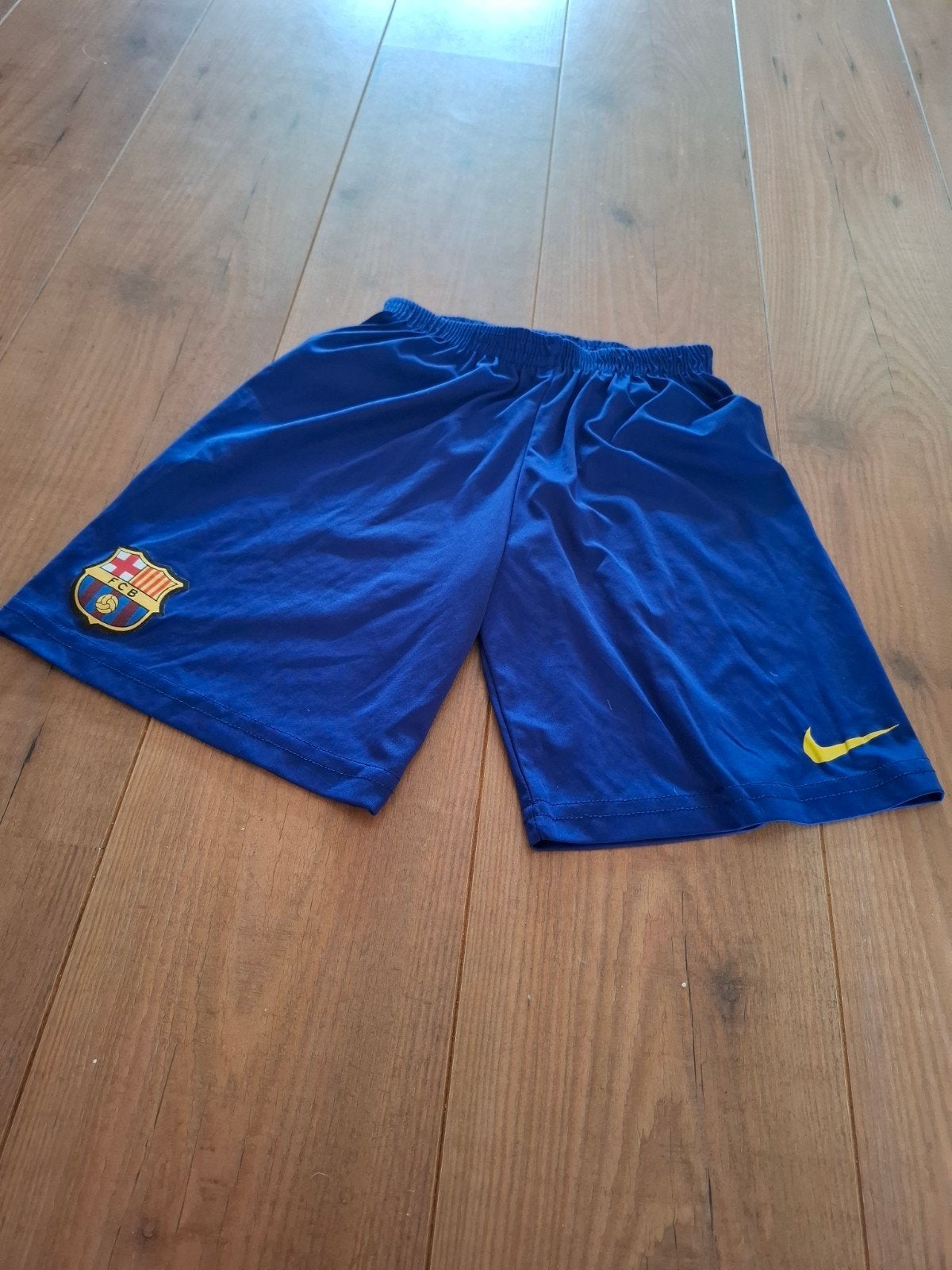 FC Barcelona Voetbalbroekje Maat 152, Gebruikt, Sport- of Zwemkleding, Ophalen of Verzenden, Nike