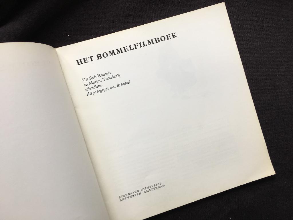 Het Bommelfilmboek - Marten Toonder - 1983, Boeken, Marten Toonder, Eén stripboek, Ophalen of Verzenden, Zo goed als nieuw