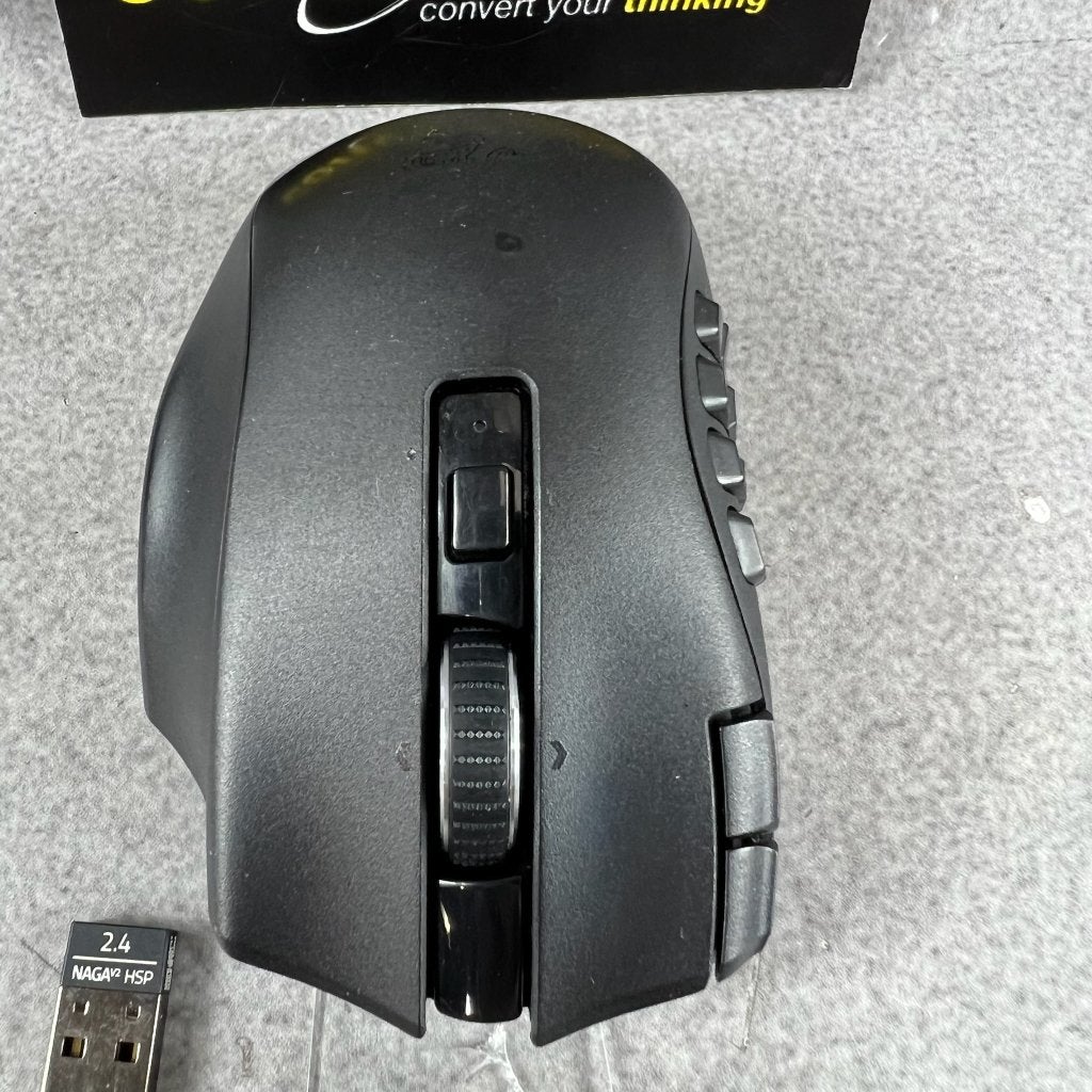 Razer Naga V2 Hyperspeed draadloze muis | 413804, Computers en Software, Muis, Gebruikt, Ophalen of Verzenden, Draadloos
