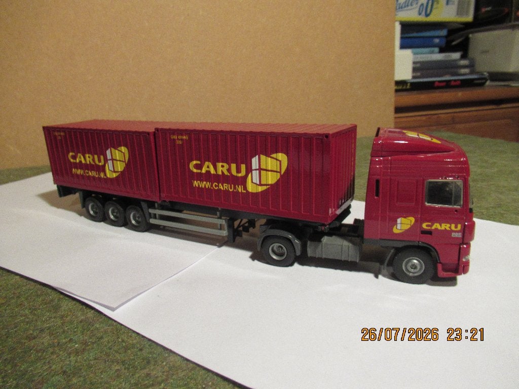 TEKNO  DAF  XF, Ophalen of Verzenden, Gebruikt, Bus of Vrachtwagen, Tekno