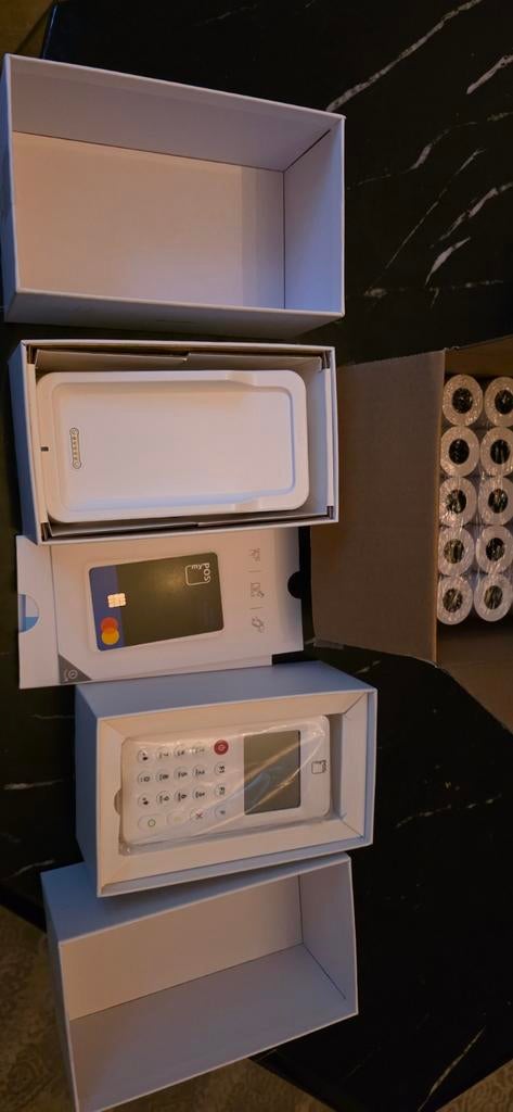 myPOS Go 2 met Printing Dock en 20 rollen bonpapier, Auto diversen, Automatten, Ophalen of Verzenden