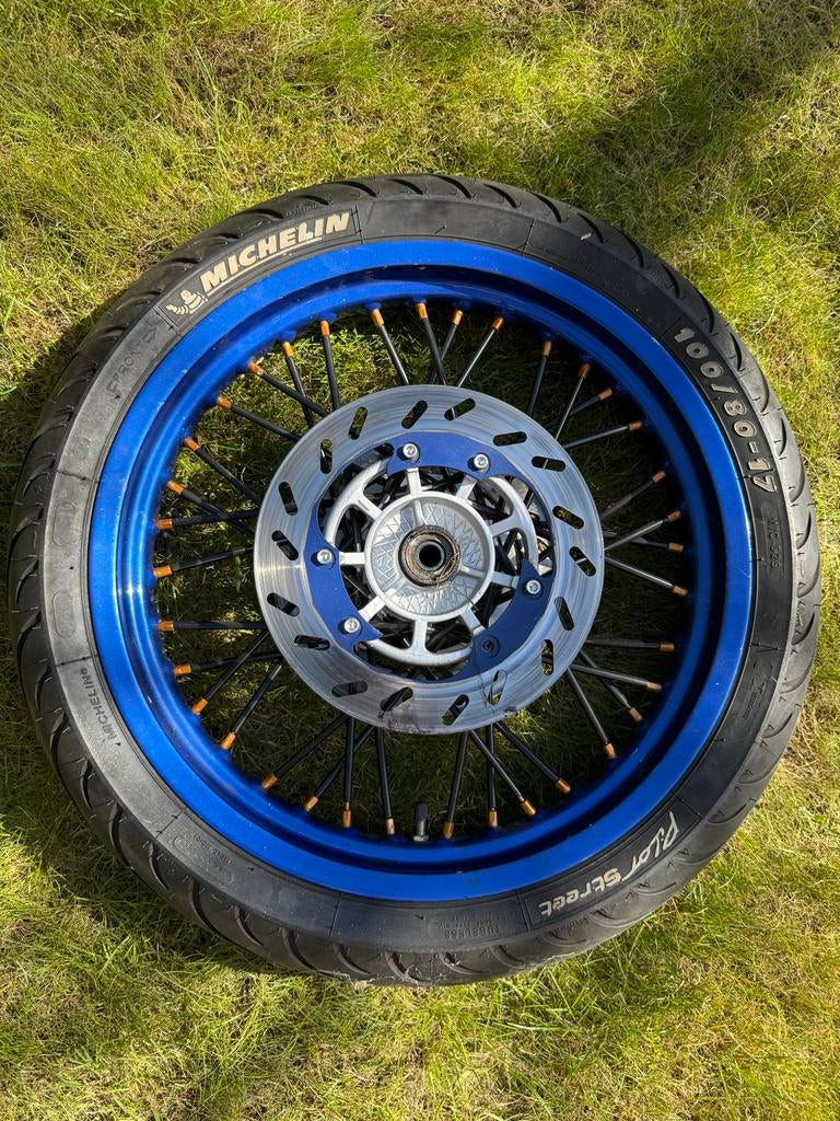 Derbi drd 2003 spaakvelg blauw dubbele remschijven, Fietsen en Brommers, Ophalen of Verzenden, Gebruikt