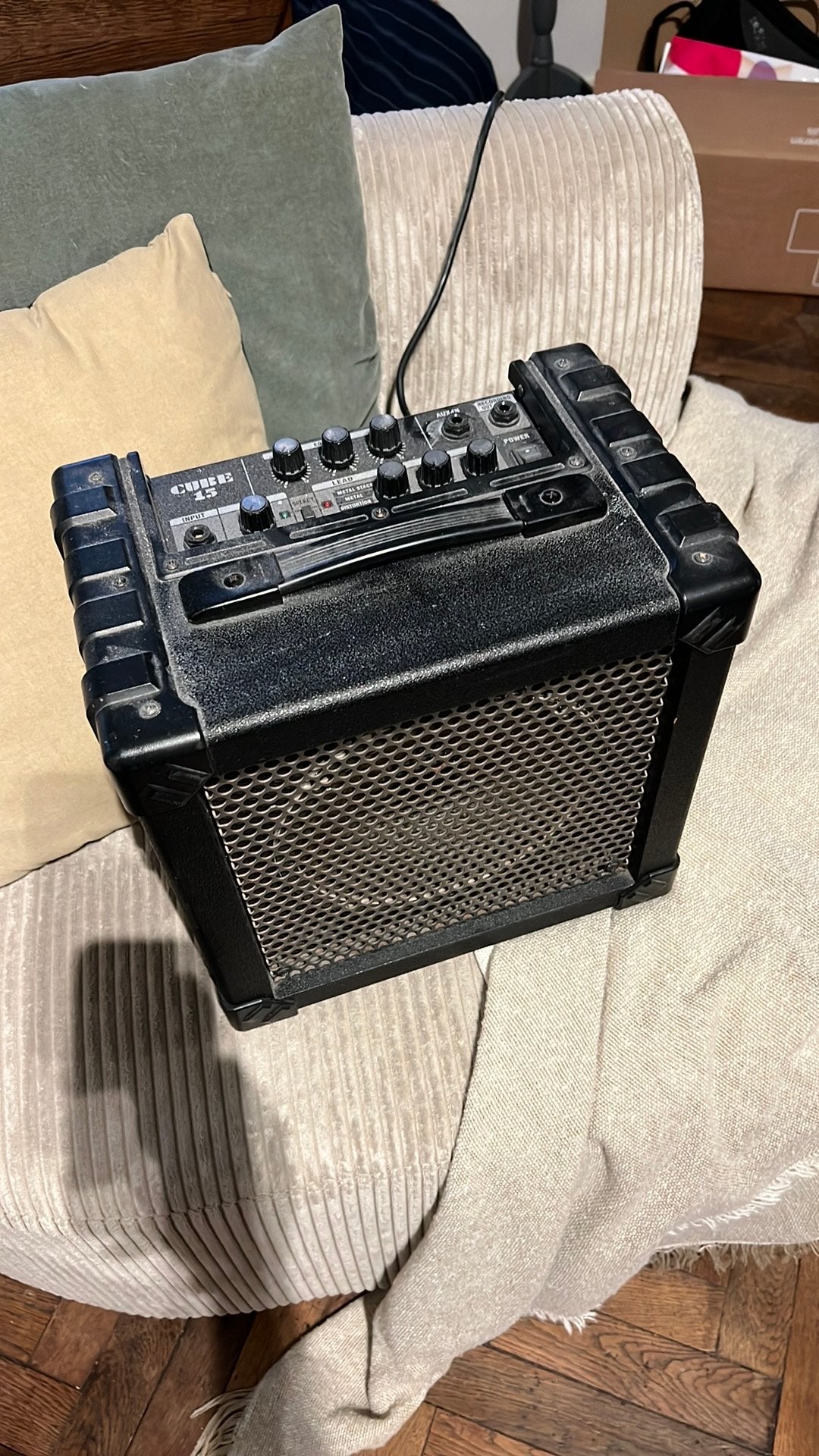 Roland cube 15 Gitaar versterker, Muziek en Instrumenten, Ophalen, Gebruikt, Gitaar, Minder dan 50 watt