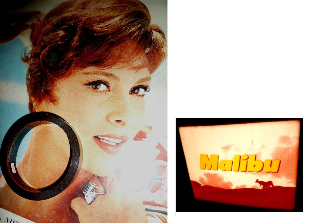 16mm film - Malibu - MGM - trailer, Audio, Tv en Foto, Filmrollen, Ophalen of Verzenden, 16mm film