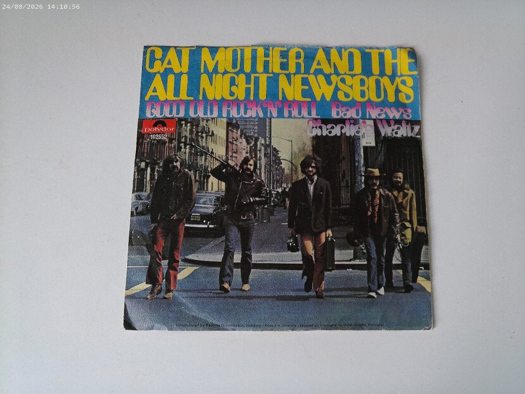 Cat Mother& the All Night Newsboys - Good old Rock n Roll, Gebruikt, Fotohoes, 7 inch, Ophalen of Verzenden