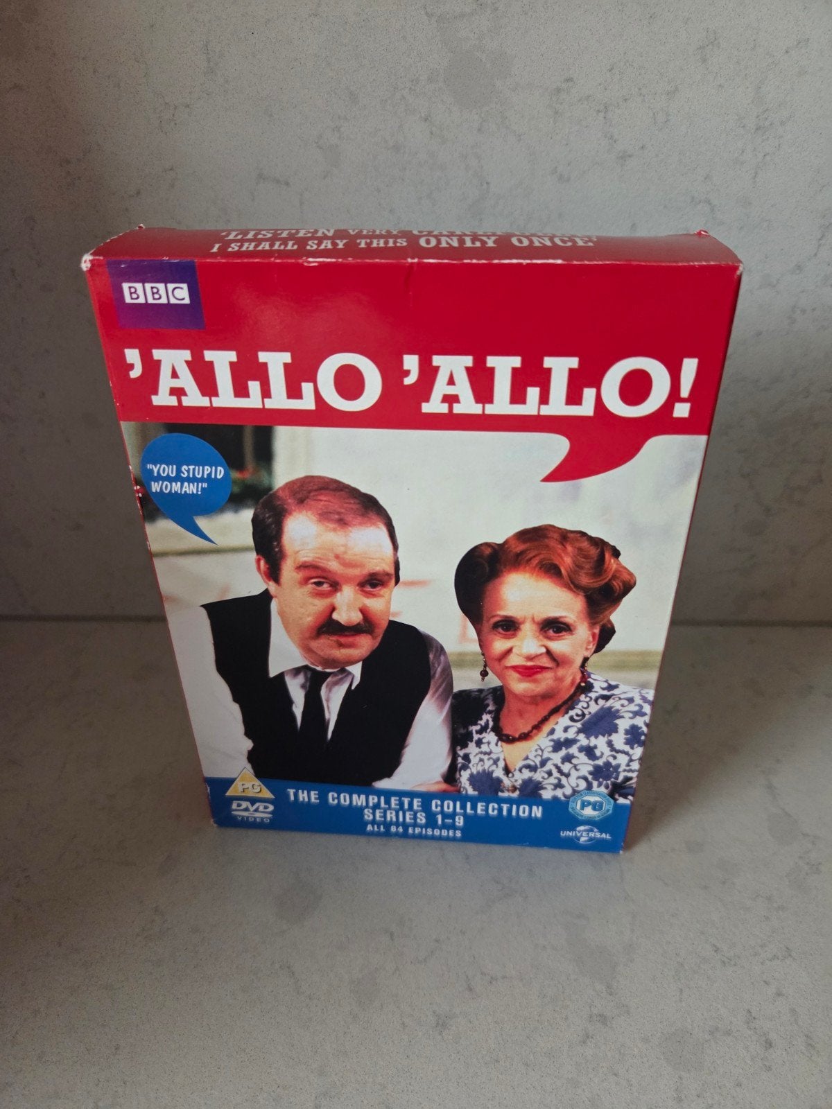 Allo Allo - The Complete Collection seizoen 1 tm 9, Cd's en Dvd's, Vanaf 12 jaar, Ophalen of Verzenden, Zo goed als nieuw, Drama