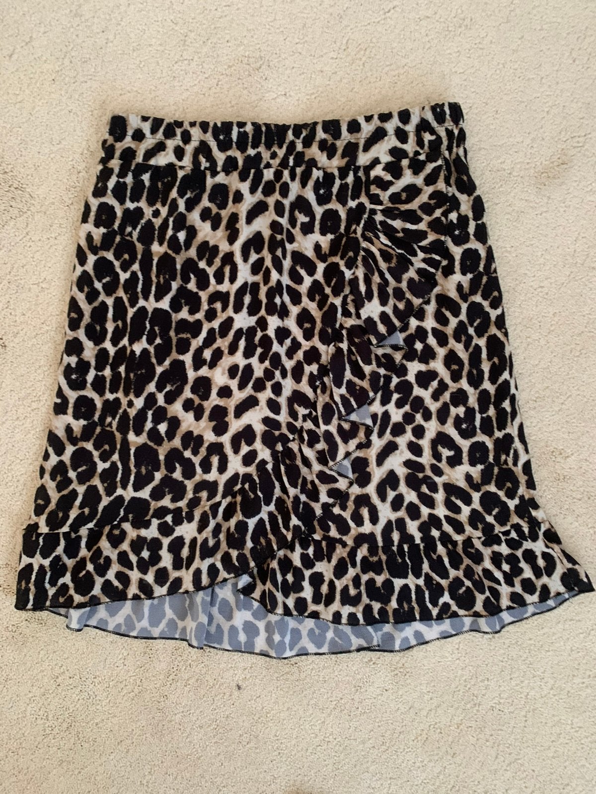 Panter rokje maat L, Kleding | Dames, Rokken, Zwart, Maat 42/44 (L), Ophalen of Verzenden, Zo goed als nieuw