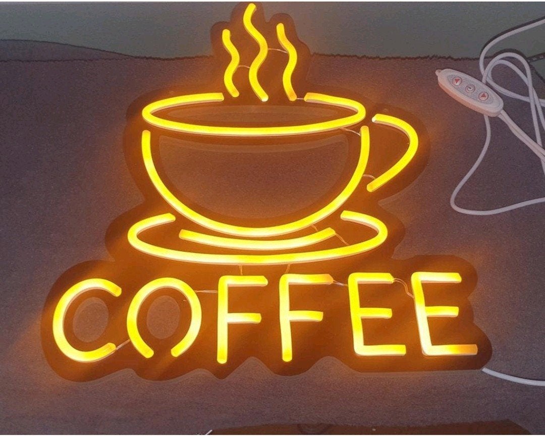 Led verlichting coffee 39x32.5 Cm met dimmer, werkt via usb, Ophalen of Verzenden, Nieuw