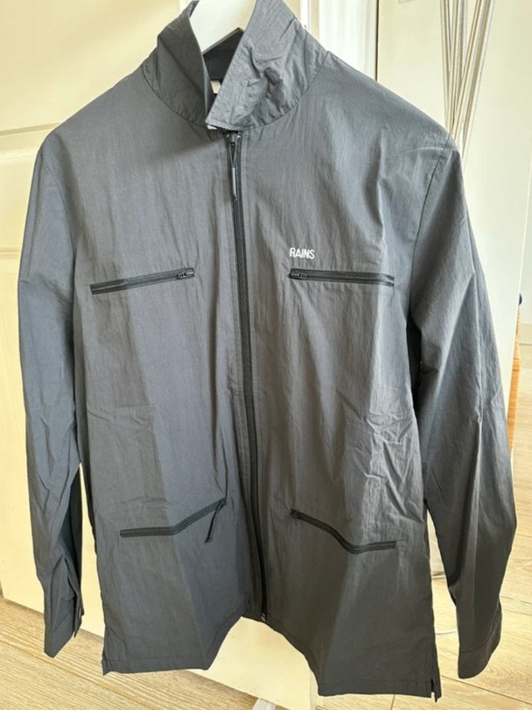 Rains Woven Shirt Jacket waterproof maat M, Maat 38/40 (M), Rains, Nieuw, Ophalen of Verzenden