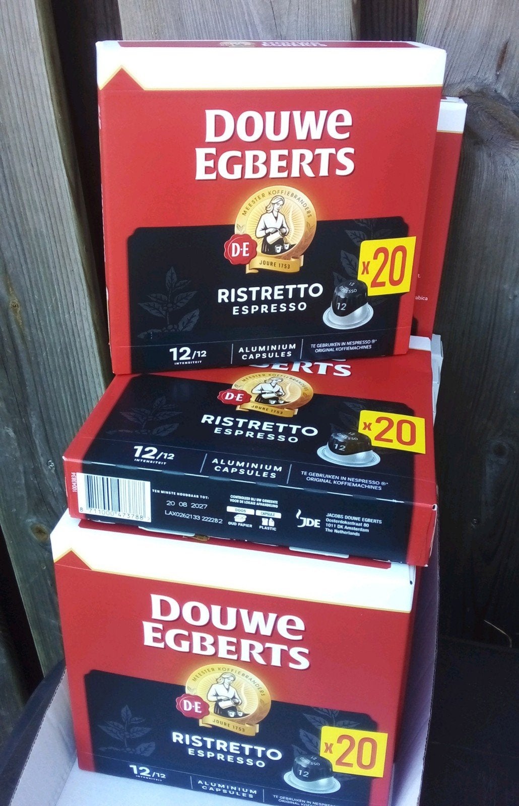 Douwe Egberts Espresso Ristretto cups, Diversen, Levensmiddelen, Verzenden