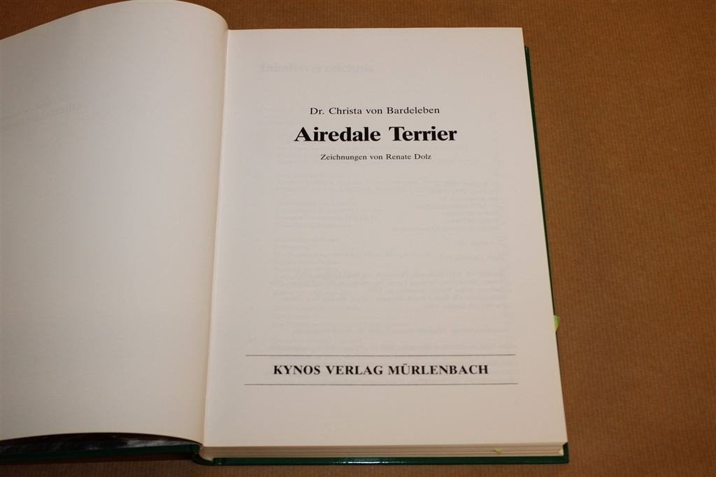 Airedale-Terrier — Compleet Rashandboek, 368p 2002, Ophalen of Verzenden, Gelezen, Honden