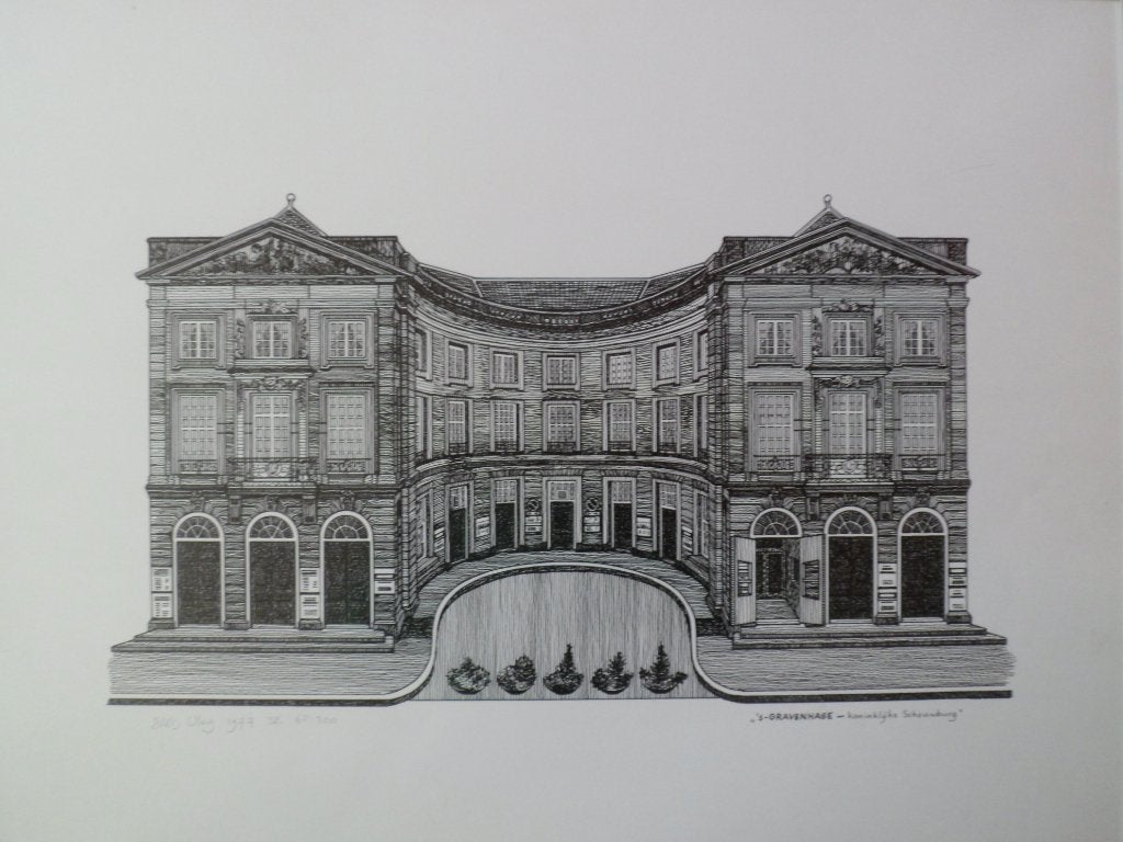 Sees Vlag. 1934-2018 "de Koninklijke schouwburg", Ophalen