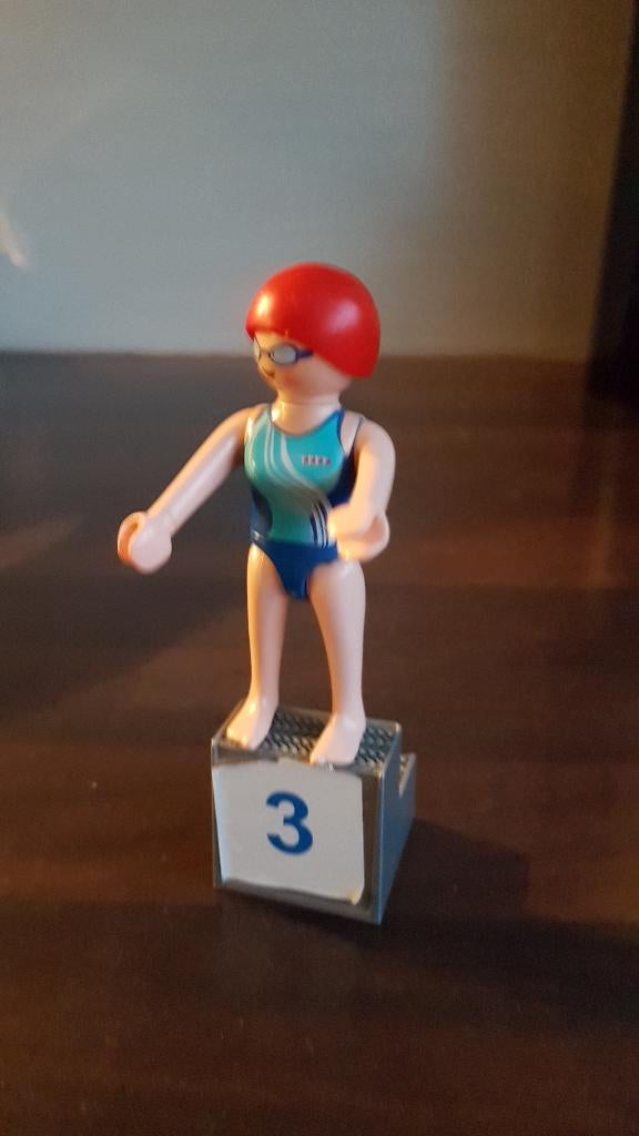 Playmobil Zwemkampioene 5198, Ophalen of Verzenden, Zo goed als nieuw, Complete set