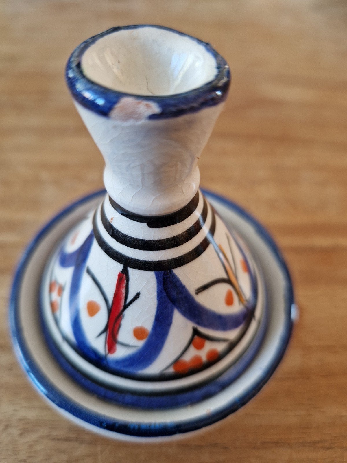 Decoratieve Marokkaanse Tajine - Handgemaakt Keramiek, Ophalen of Verzenden