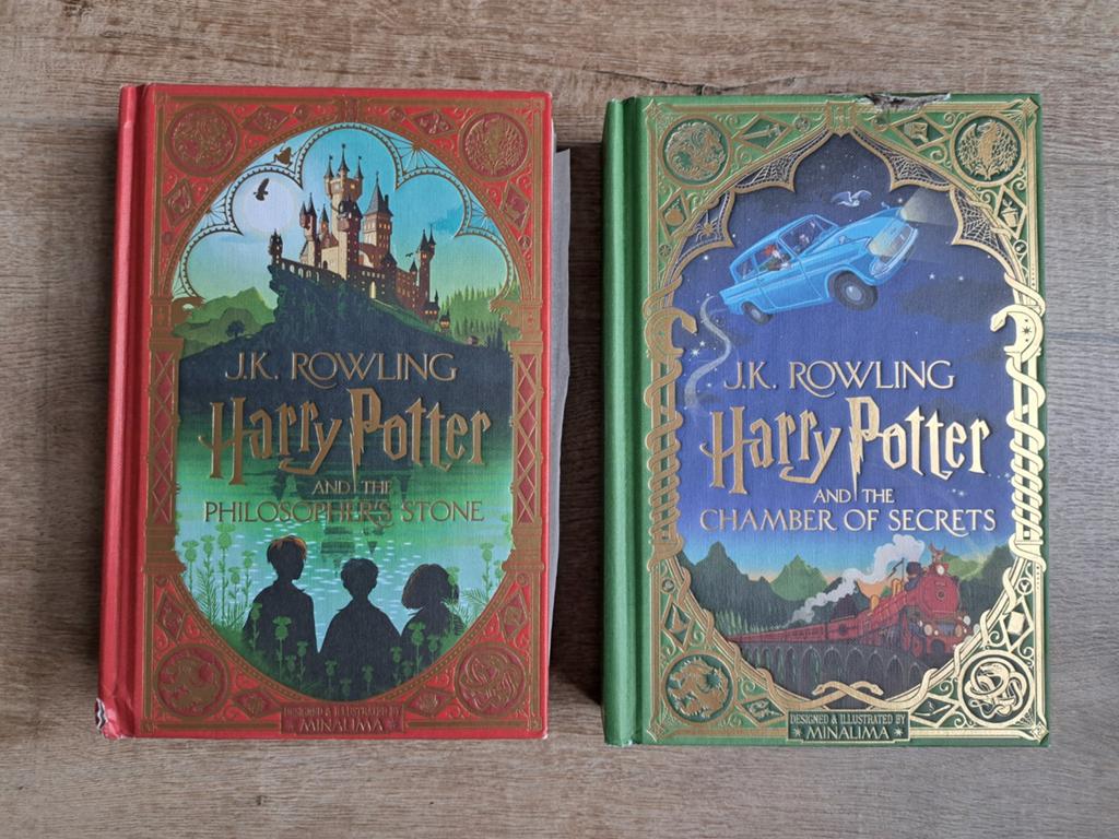 Harry Potter 1 & 2, Minalima edities, Ophalen of Verzenden, Zo goed als nieuw