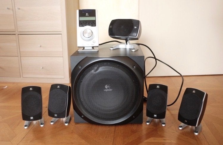 Logitech Z-5400 5.1 THX Gecertificeerd Surround Sound Systee, Overige merken, Gebruikt, Speakers, Losse componenten