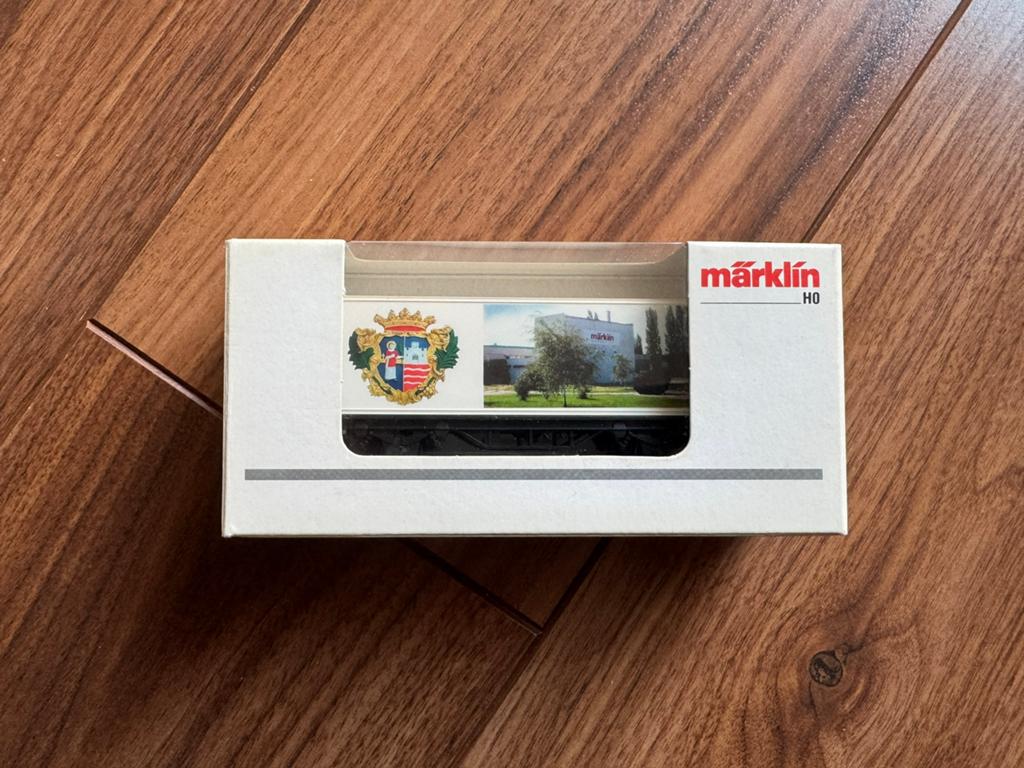 🚂 Marklin 4481.091 Vestiging Hungaria Kft 10 Janre, Wisselstroom, Wagon, Ophalen of Verzenden, Zo goed als nieuw