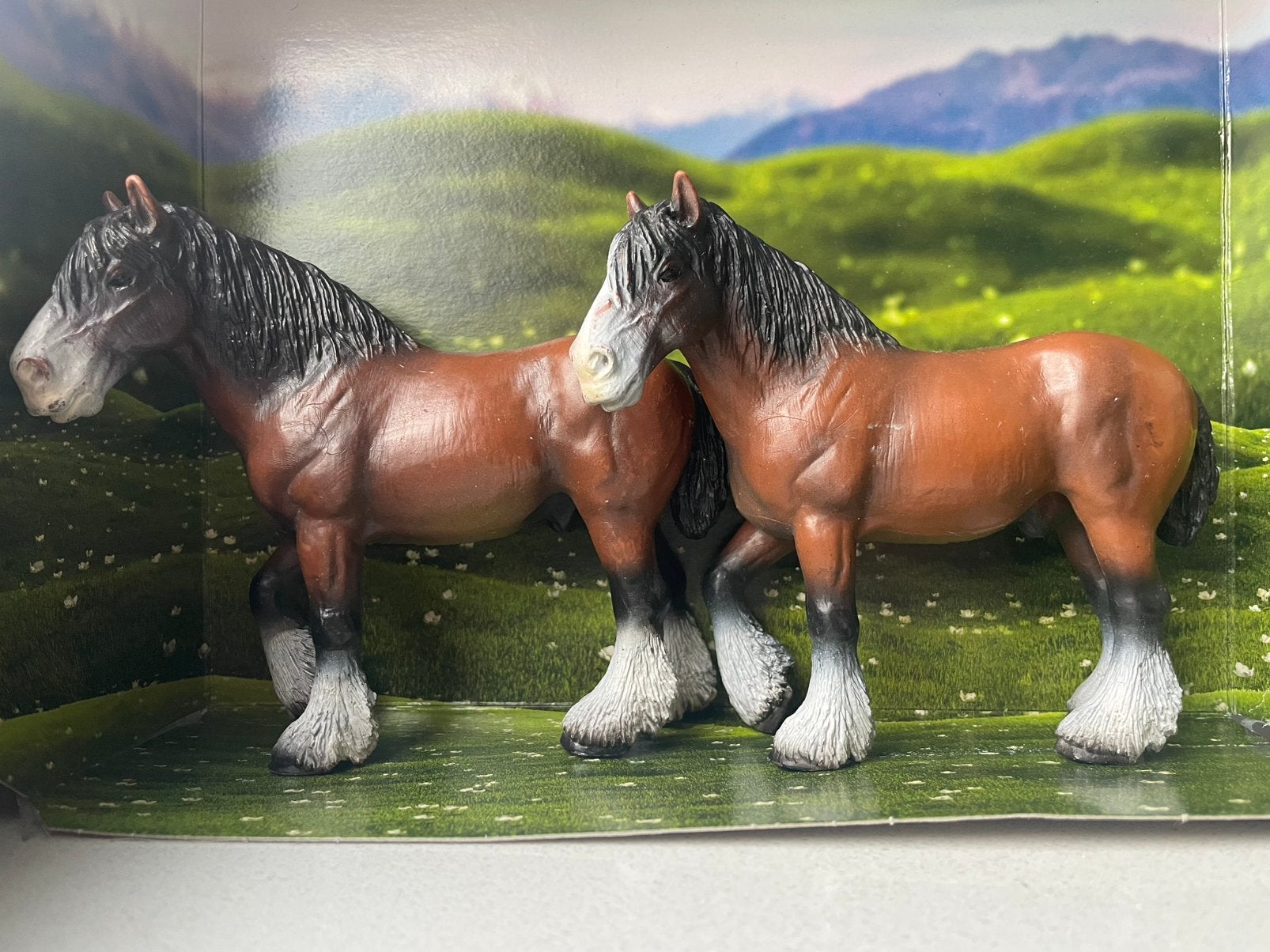 Schleich shire, Ophalen of Verzenden, Zo goed als nieuw, Paard, Beeldje of Figuurtje