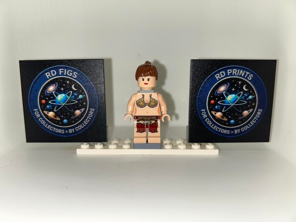 Lego SW0085 Princess Leia - Jabba Slave Outfit, Ophalen of Verzenden, Zo goed als nieuw