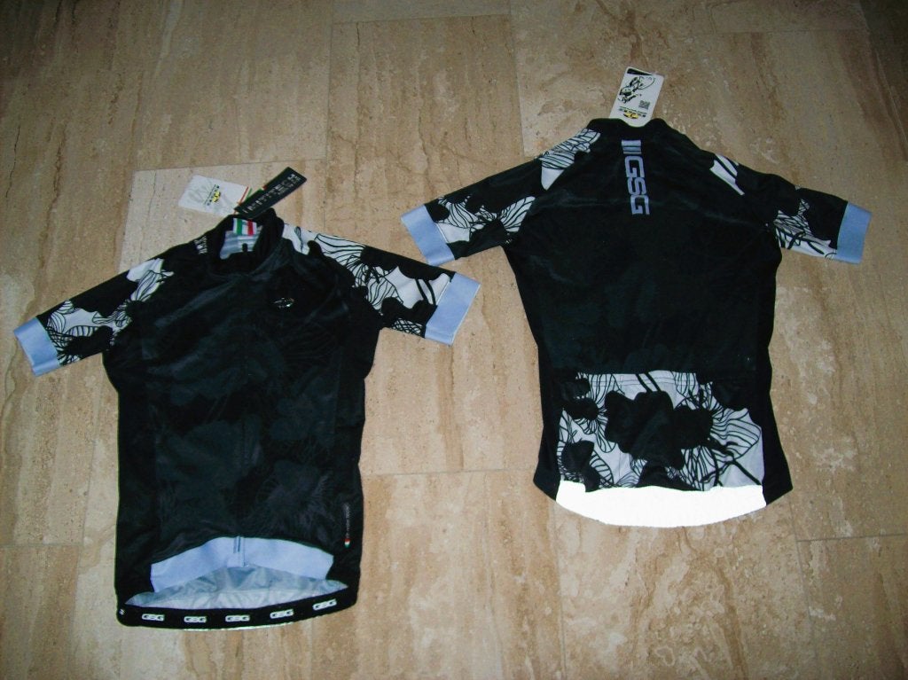 Nieuw Dames wielren shirt van GSG maat L, GSG, Zwart, Maat 42/44 (L), Nieuw