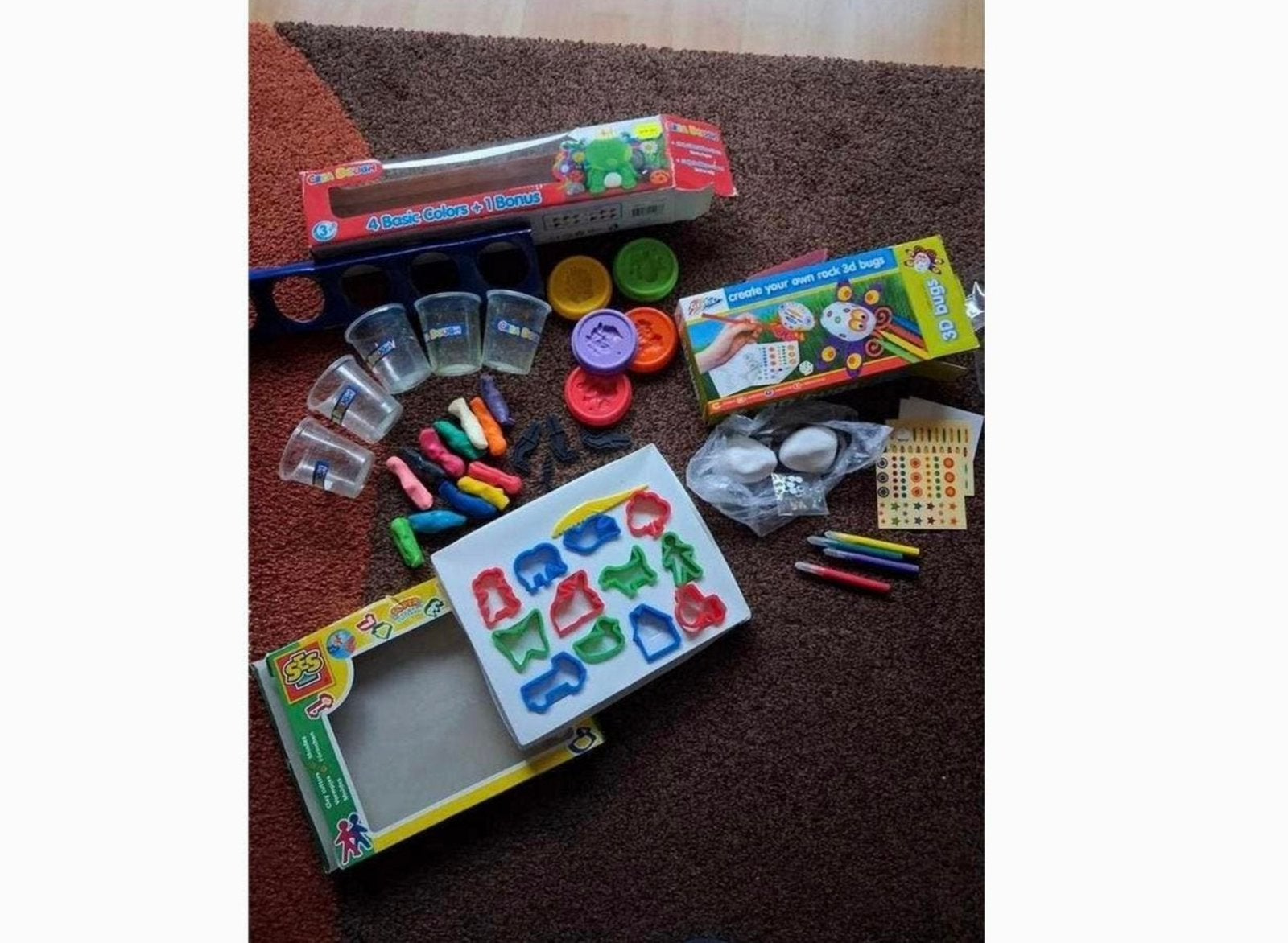 SES CREA DOE KLEI SETJE EN FIGUURTJES 🌺 alles voor €5,00, Ophalen, Zo goed als nieuw