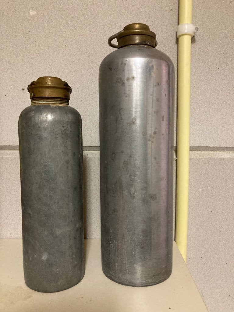 Kruiken, tinnen kruiken., Ophalen of Verzenden