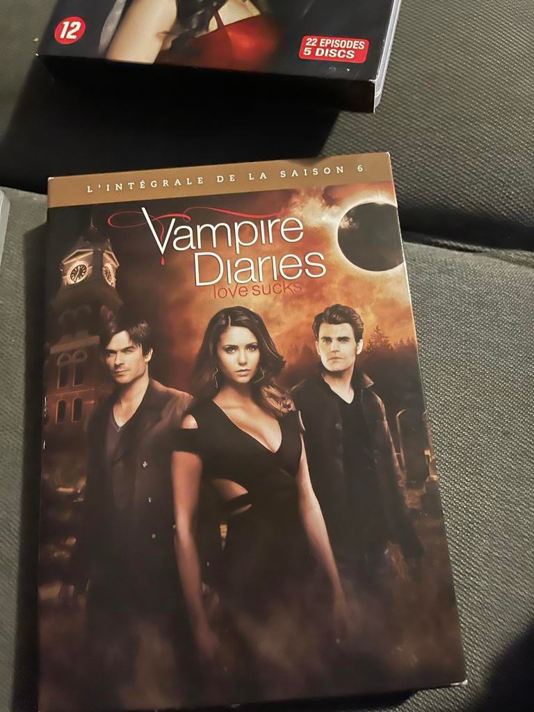 The Vampire Diaries - Seizoen 6 DVD Boxset, Gebruikt, Boxset, Drama, Ophalen of Verzenden