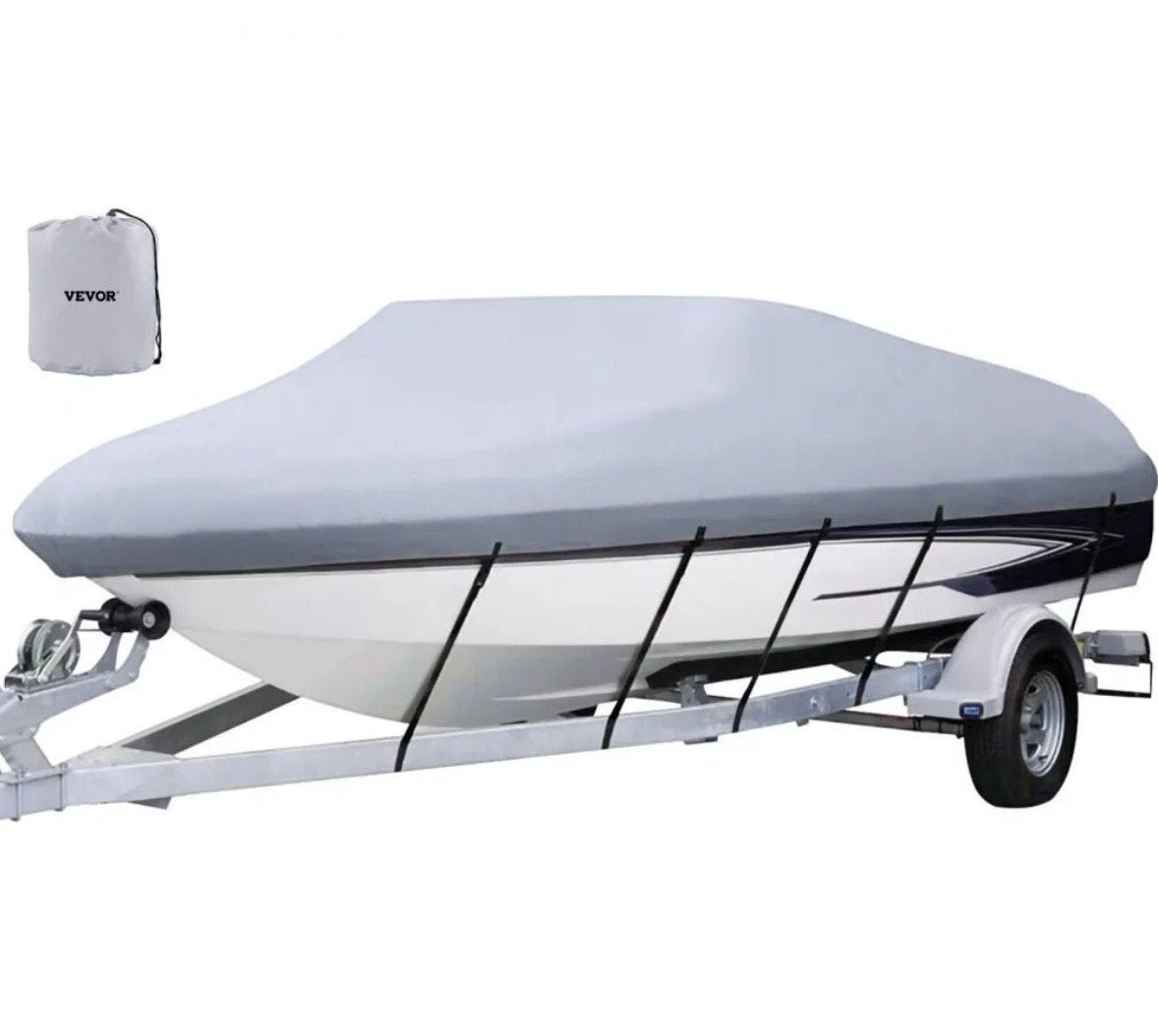 Vevor Boot Afdekzeil 610-670 cm - Zo goed als nieuw, Ophalen of Verzenden, Zo goed als nieuw, Overige typen