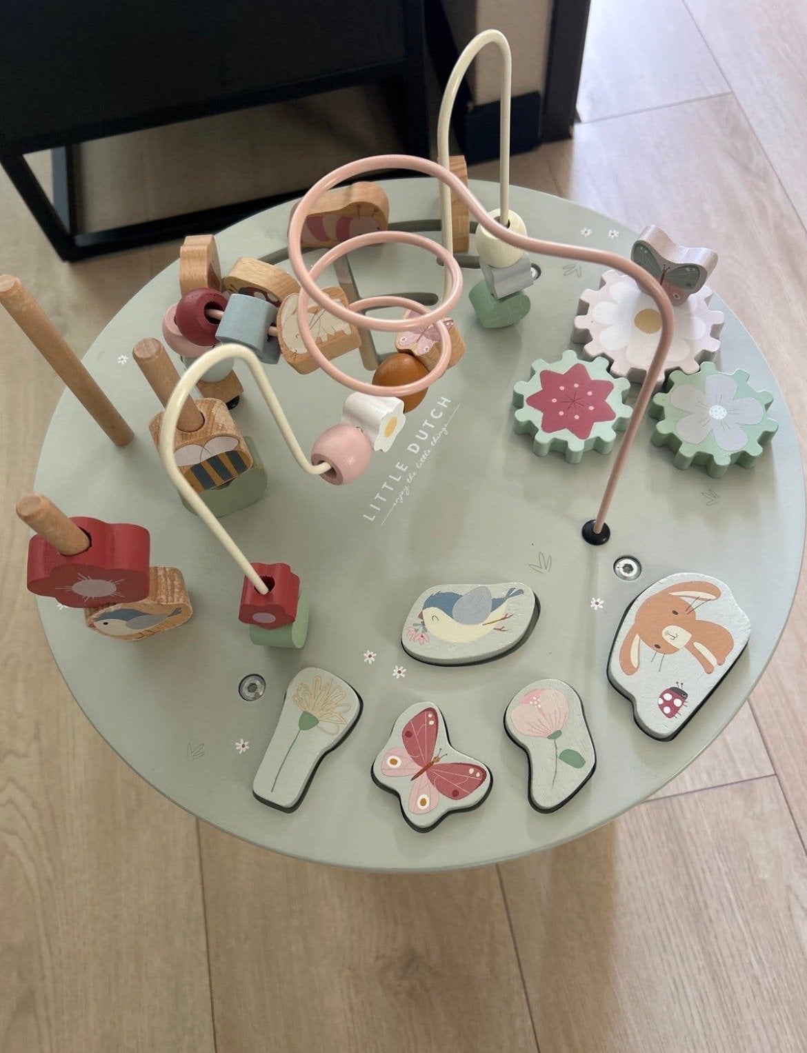 Little Dutch Speeltafel - Houten Activiteitentafel, Ophalen, Zo goed als nieuw, Overige typen