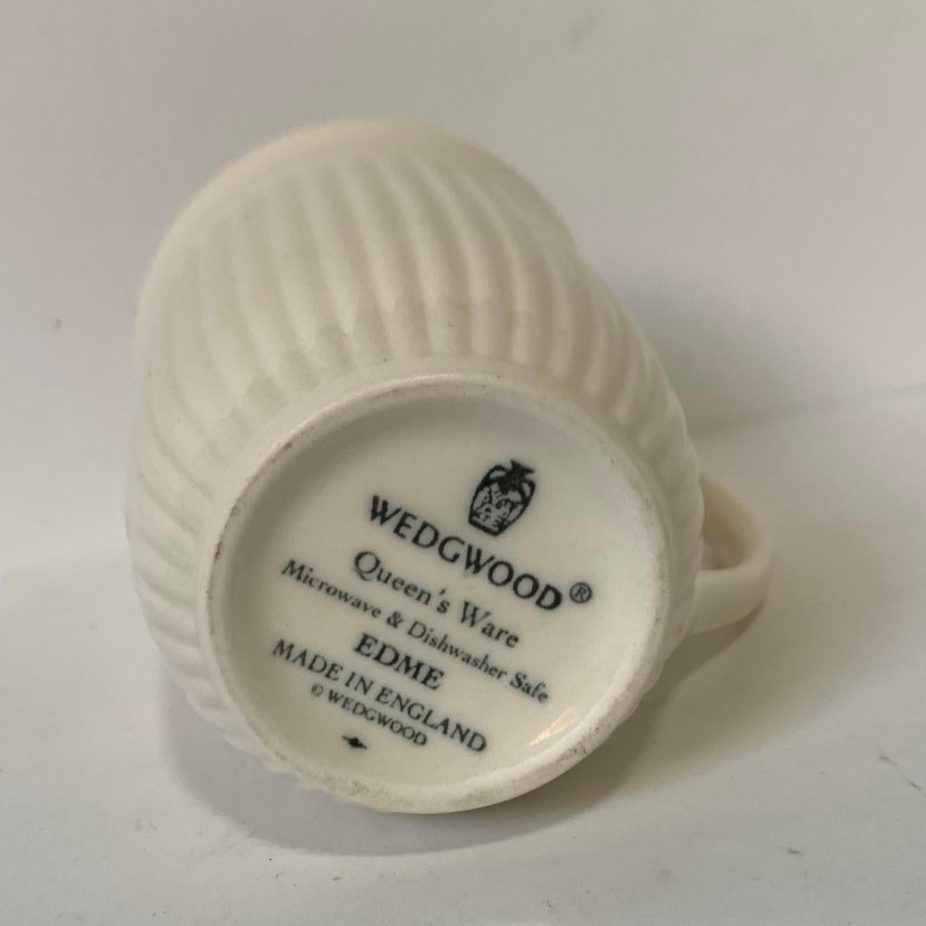 Wedgwood Queen's Ware Edme Mok - Crème Geribbeld, Ophalen of Verzenden