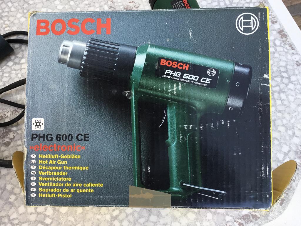 Bosch verfbrander PHG 600 CE 2000 W, Doe-het-zelf en Verbouw, Ophalen, Gebruikt