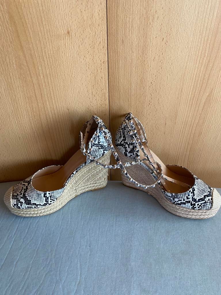 Nieuwe Tulipano sleehakken maat 40, Kleding | Dames, Schoenen, Ophalen of Verzenden, Nieuw, Zwart, Sandalen of Muiltjes