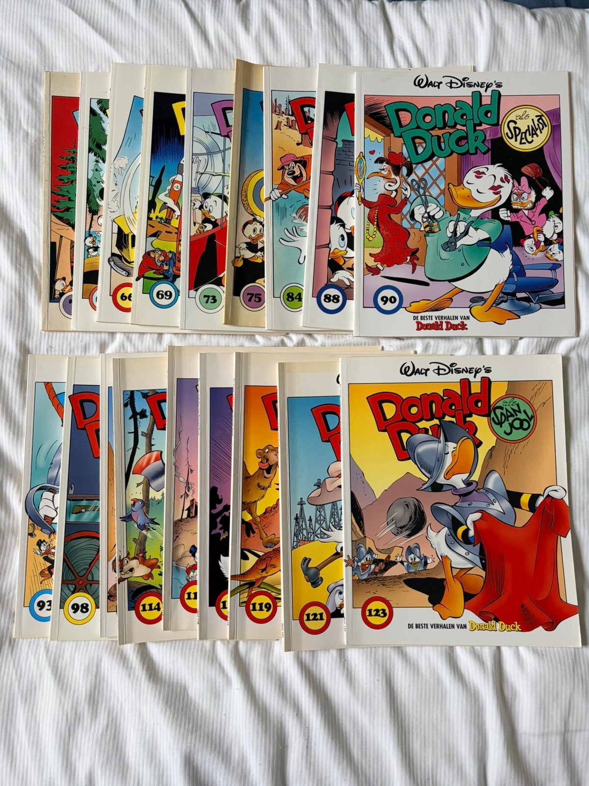 18x De beste verhalen van Donald Duck, Meerdere comics, Ophalen of Verzenden, Gelezen, Europa