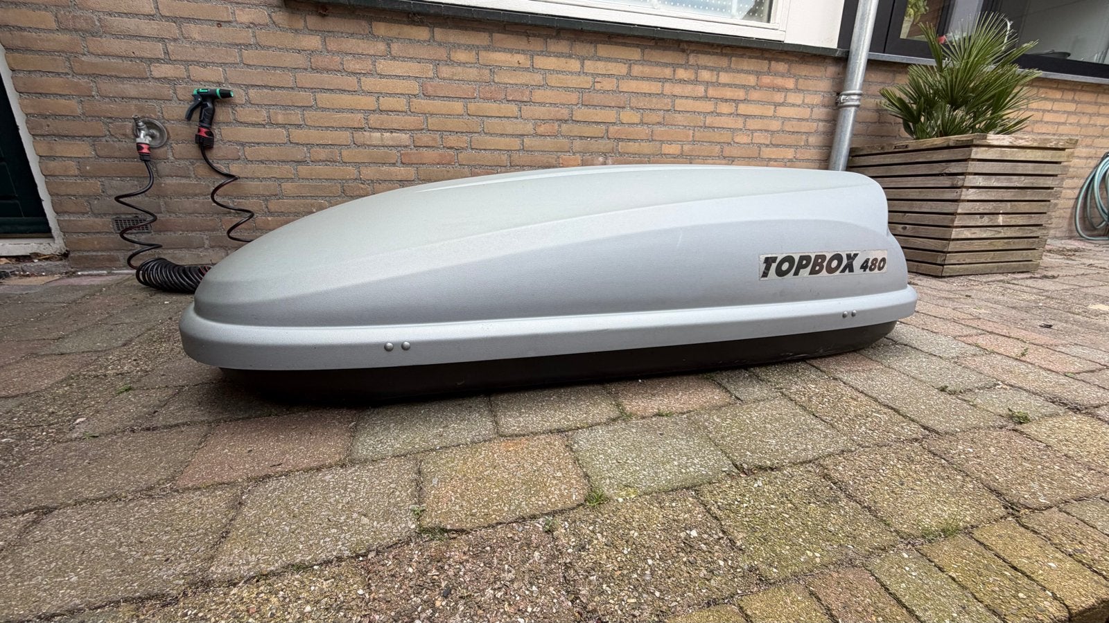 Dakkoffer TOPBOX 480 met universele dragers, Ophalen, Gebruikt