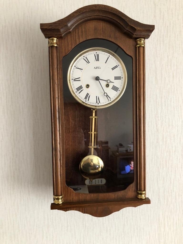 AMS Classic Line Astoregulateur Klok - Wandklok, Ophalen of Verzenden