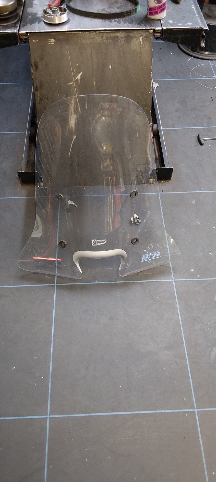 piaggio liberty windscherm, Ophalen of Verzenden, Gebruikt, Frame, Piaggio